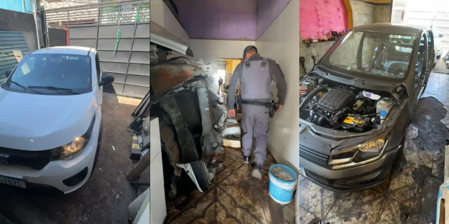 Desmantelado desmanche de veículos em Itaquaquecetuba: Quatro carros furtados recuperados e quadrilha detida